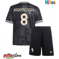 Camiseta Juventus Teun Koopmeiners #8 Tercera Equipación para niños 2025-26 manga corta (+ pantalones cortos)